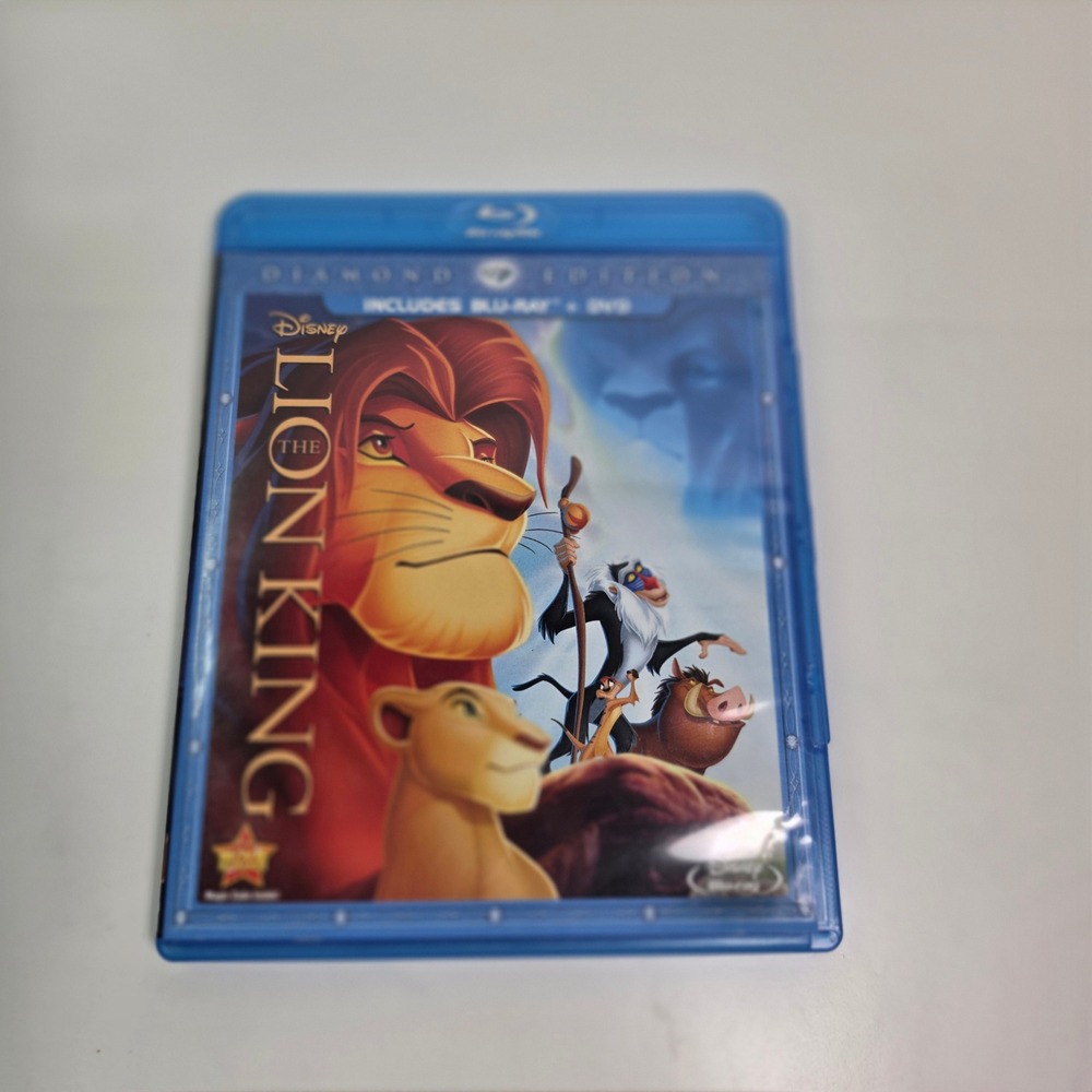 The Lion King Diamond Edition Blu Ray DVD 2 Disc Combo Pack 1994 Disney Animated